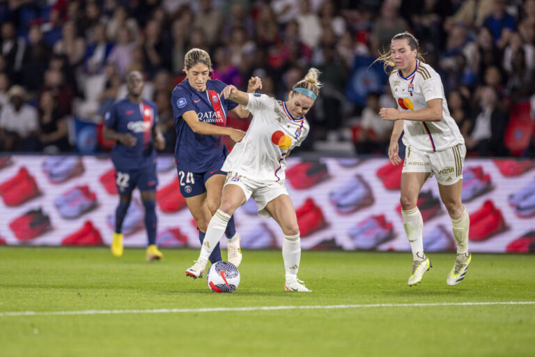 France, Paris, 2023-10-01. France,Paris, 2023-10-01. D1 Arkema match between Paris Saint-Germain and Lyon. Final score :