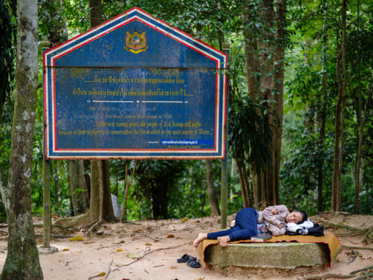 Thailand, Koh Samui, 2024-01-24. Overview of life on the island of Koh Samui. At the very beginning of summer, the major