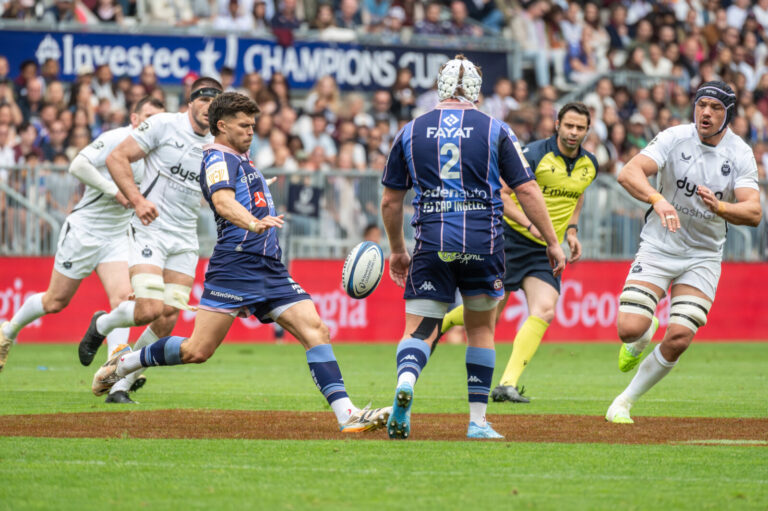 France, Bordeaux, 2026-03-05. Union Bordeaux Begles (UBB) defeated Bath Rugby 38-26 in the EPCR Champions Cup (Investec)