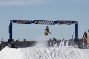 Canada, Valcourt, 2026-02-13. Le Grand Prix Ski-Doo de Valcourt au Quebec. Photographie par Guilhem Gaubert / Collectif 