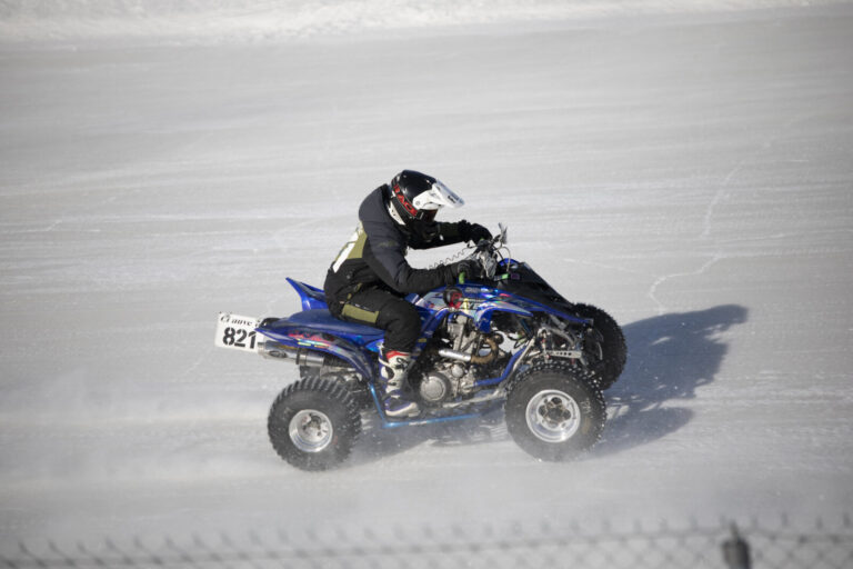 Canada, Valcourt, 2026-02-13. Le Grand Prix Ski-Doo de Valcourt au Quebec. Photographie par Guilhem Gaubert / Collectif 