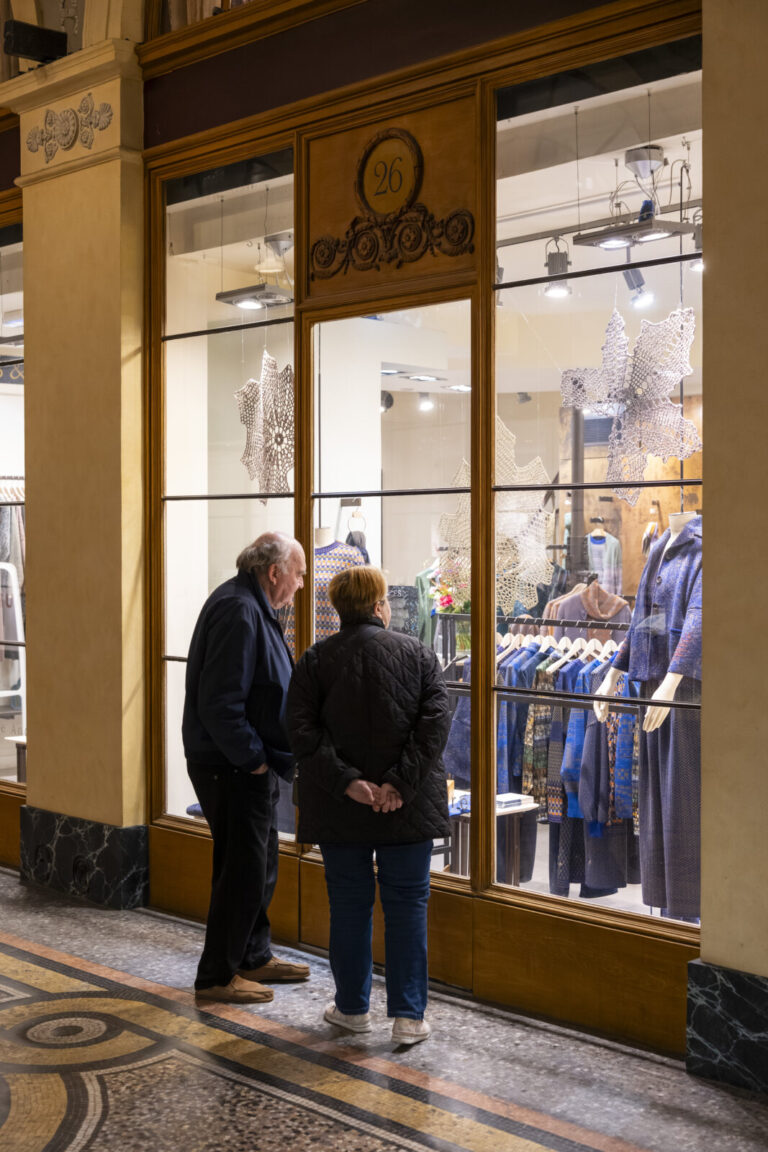 France, Paris, 2026-02-15. Vivienne Gallery. The Paris covered passages are historic 19th-century shopping arcades locat
