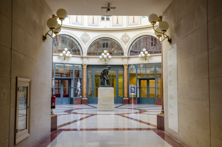France, Paris, 2026-02-15. Colbert Gallery. The Paris covered passages are historic 19th-century shopping arcades locate
