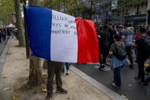 France, Paris, 2026-09-29. Inter-union demonstration in Paris on September 29, 2026, called by public sector trade union