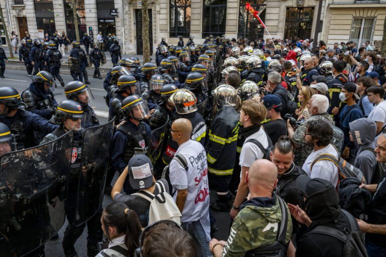 France, Paris, 2026-09-29. Inter-union demonstration in Paris on September 29, 2026, called by public sector trade union