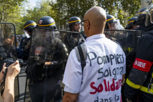 France, Paris, 2026-09-29. Inter-union demonstration in Paris on September 29, 2026, called by public sector trade union