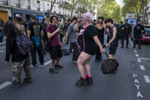 France, Paris, 2026-09-19. The Techno Parade 2026 brings together thousands of people in the streets of Paris to celebra