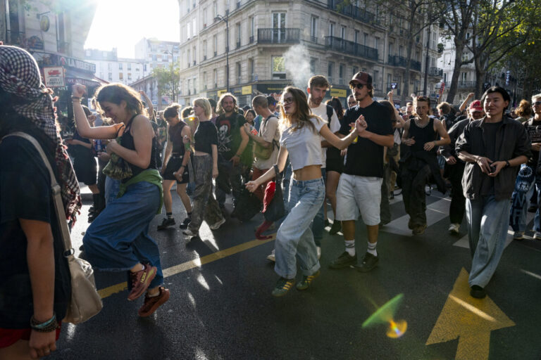 France, Paris, 2026-09-19. The Techno Parade 2026 brings together thousands of people in the streets of Paris to celebra