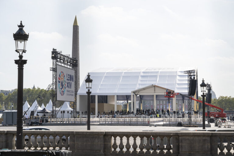 France, Paris, 2026-09-24. Paris is preparing to welcome Pope Leo XIV during his visit to the French capital. Security m