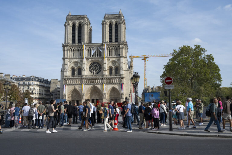 France, Paris, 2026-09-24. Paris is preparing to welcome Pope Leo XIV during his visit to the French capital. Security m