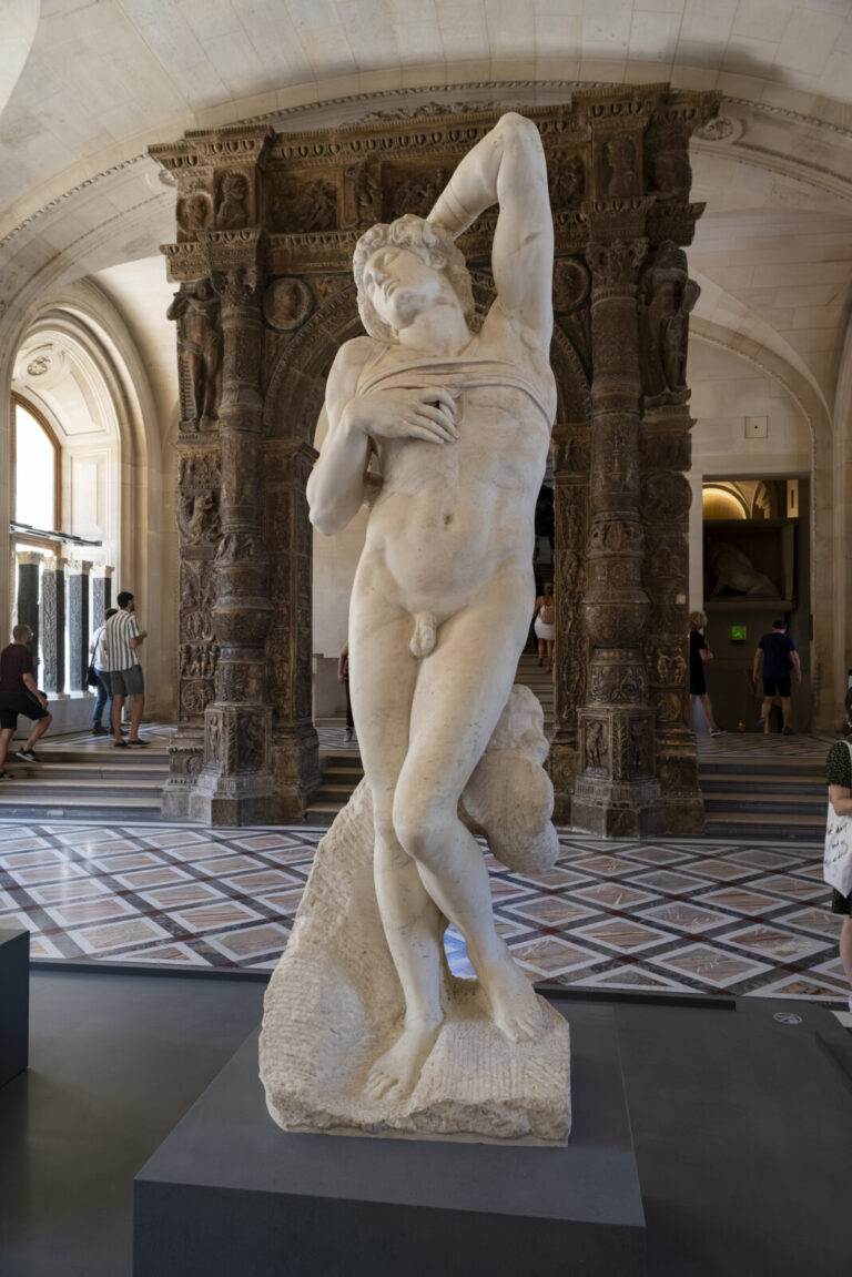 France, Paris, 2022-07-14. The Louvre Museum, located in the heart of Paris, is one of the world's most famous art museu