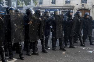 France, Paris, 2026-10-06. High school and university students take part in a day of mobilisation in Paris to protest th