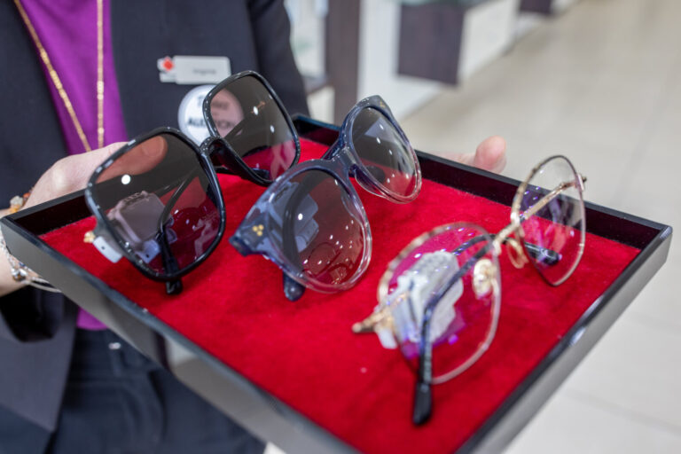 France, Lomme (Hauts-de-France), 2021-02-04. The optical sector is suffering from the effects of the Covid19 pandemic an