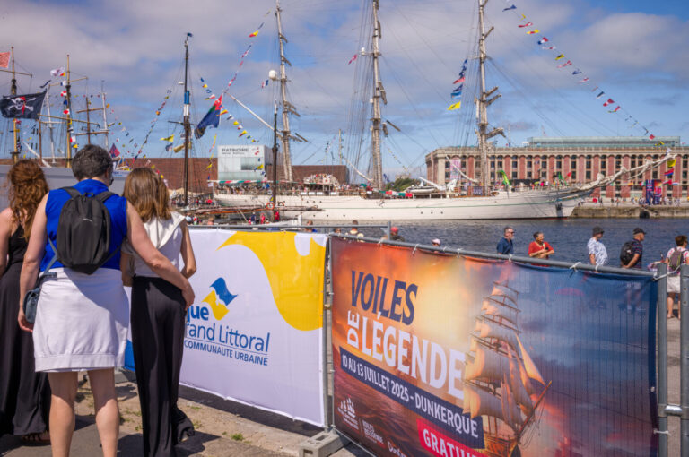 France, Dunkerque, 2025-07-12. France, Dunkirk, 12 July 2025. Legendary sailing ships and old rigs from around the world