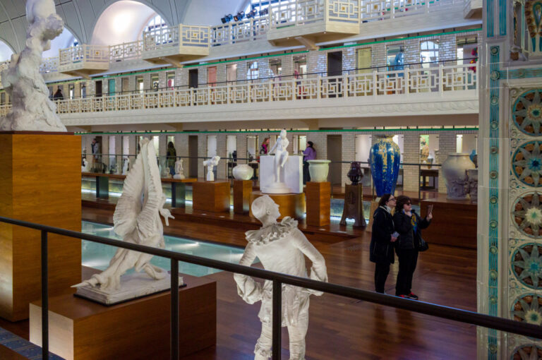 France, Roubaix, 2024-04-19. La Piscine, or Musee d'art et d'industrie Andre-Diligent, is a museum in Roubaix, presentin
