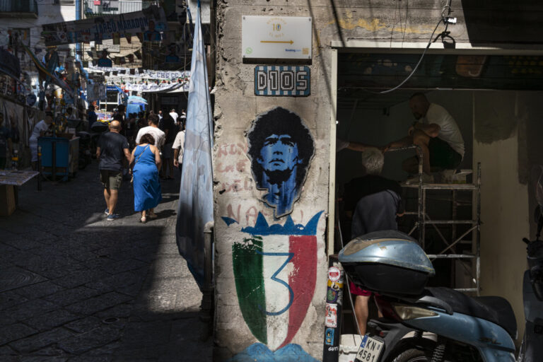 Italy, Naples, 2025-07-18. Italy, Naples 2025-07-18. Photograph by Jean-Patrick DI SILVESTRO / Collectif DR.Italy, Napl
