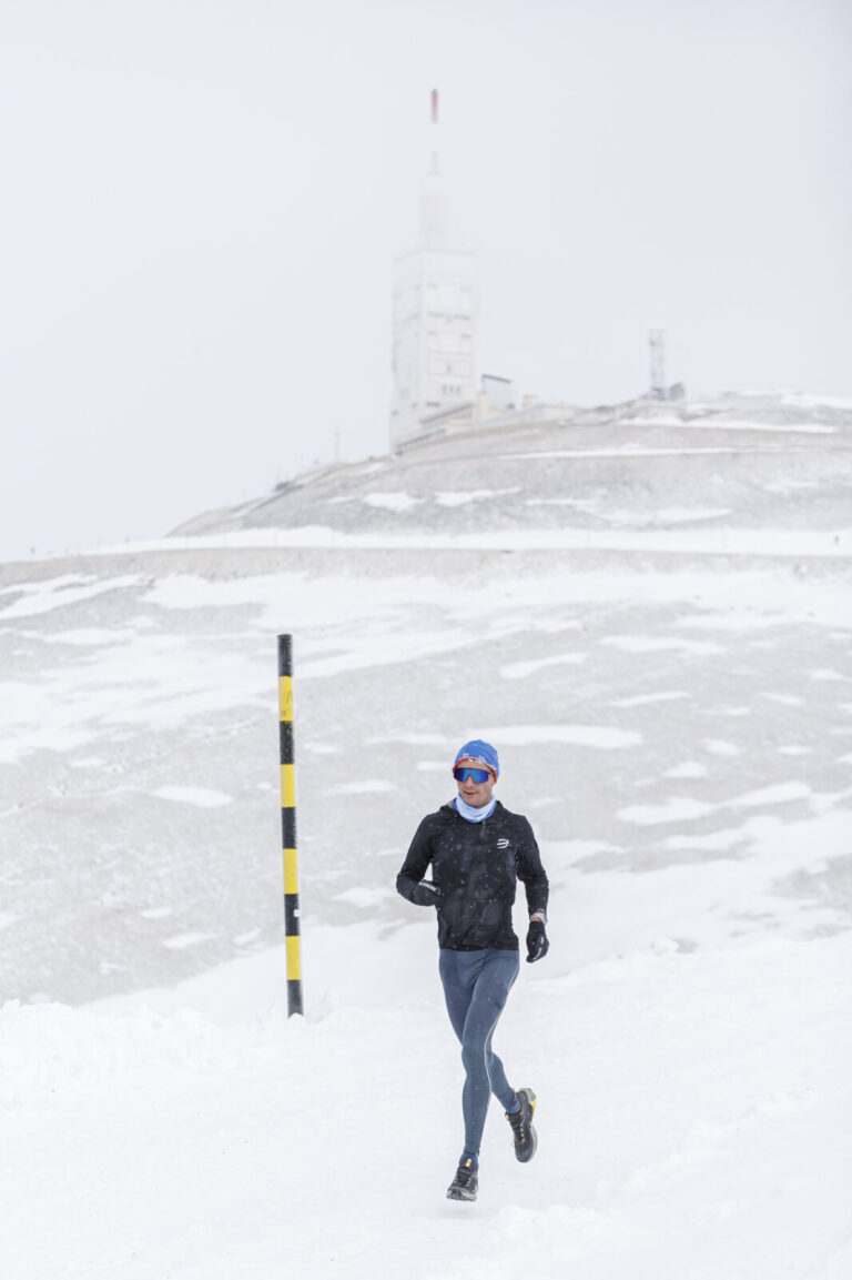 FRA, Bedoin, 2026-03-29. France, Bedoin Mont Ventoux, 2026-03-29 Photos Championnat de France de trail long. Conditions 