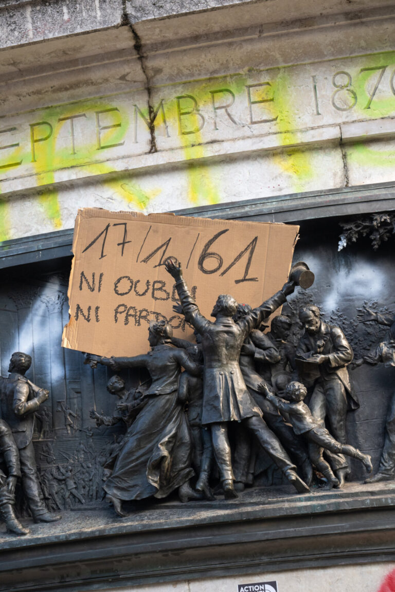 France, Paris, 2026-10-17. National day of mobilization against rising fuel prices and the cost of living, Place de la R
