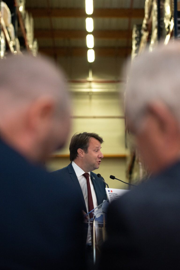 France, Ergue-Gaberic, 2024-05-17. 17 Mai 2024, Finistere, France - Loig Chesnais-Girard, president de la region Bretagn