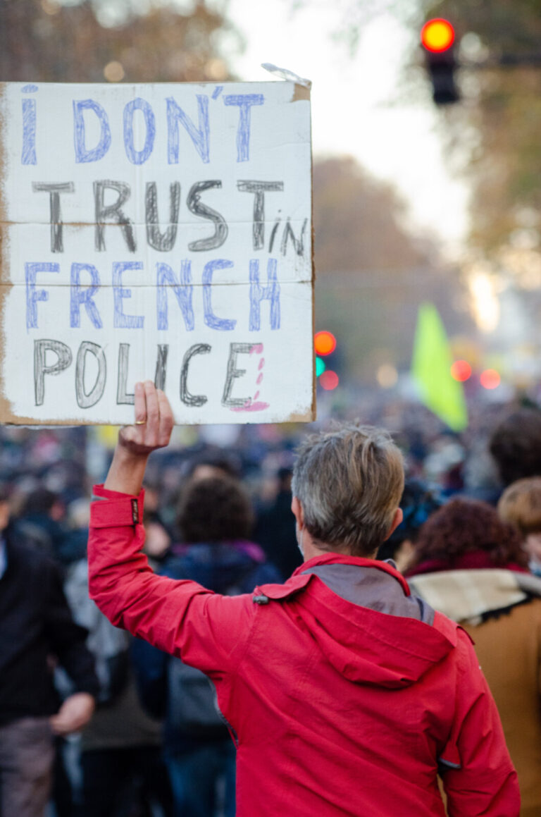 France, 2020-01-15. France, 2020-01-15. A l'appel de plusieurs organismes dont la Ligue des droits de l'Homme, une grand