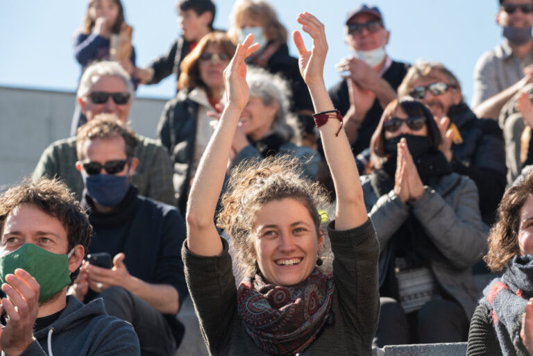 France, Lorient, 2021-03-20. Le theatre de Lorient est, comme dans de nombreuses autres villes de France, occupe depuis 