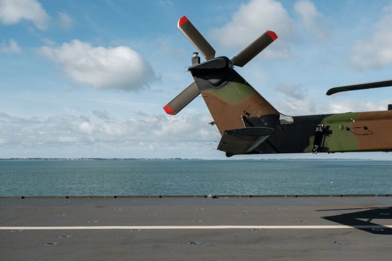 France, Morbihan, 2026-02-14. Onboard the french Helicopter Carrier "Mistral", during the ORION 2026 military drill. - P