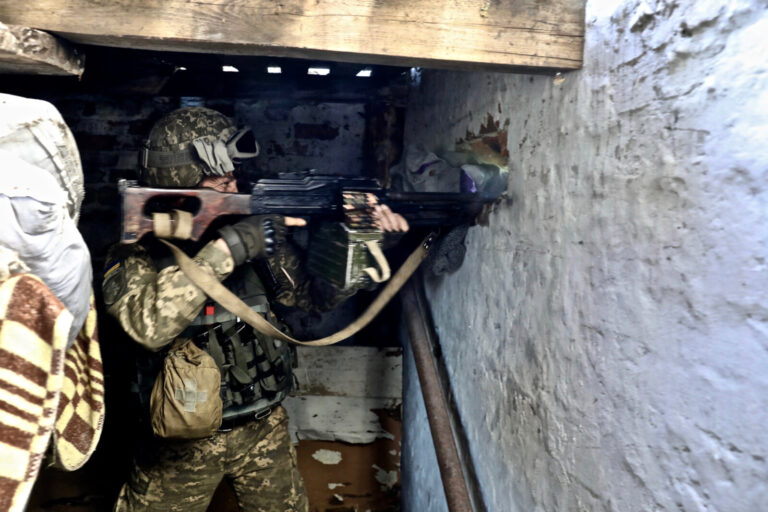 Ukraine, Maryinka, 2019-05-17. Maryinka, Ukraine, 17-05-2019. Front line before the russian invasion in Donbass. Photogr