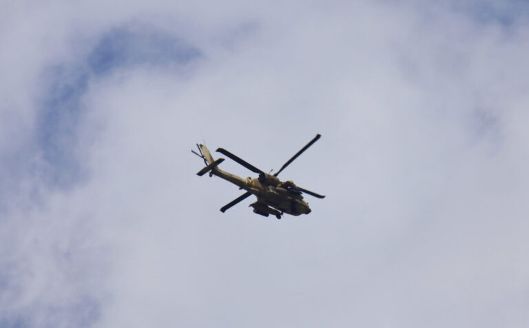 Israel, kiryat shmona, 2024-10-01. Israeli territory under bombing at Lebanon border. Photograph by Patrick CHAUVEL / Co
